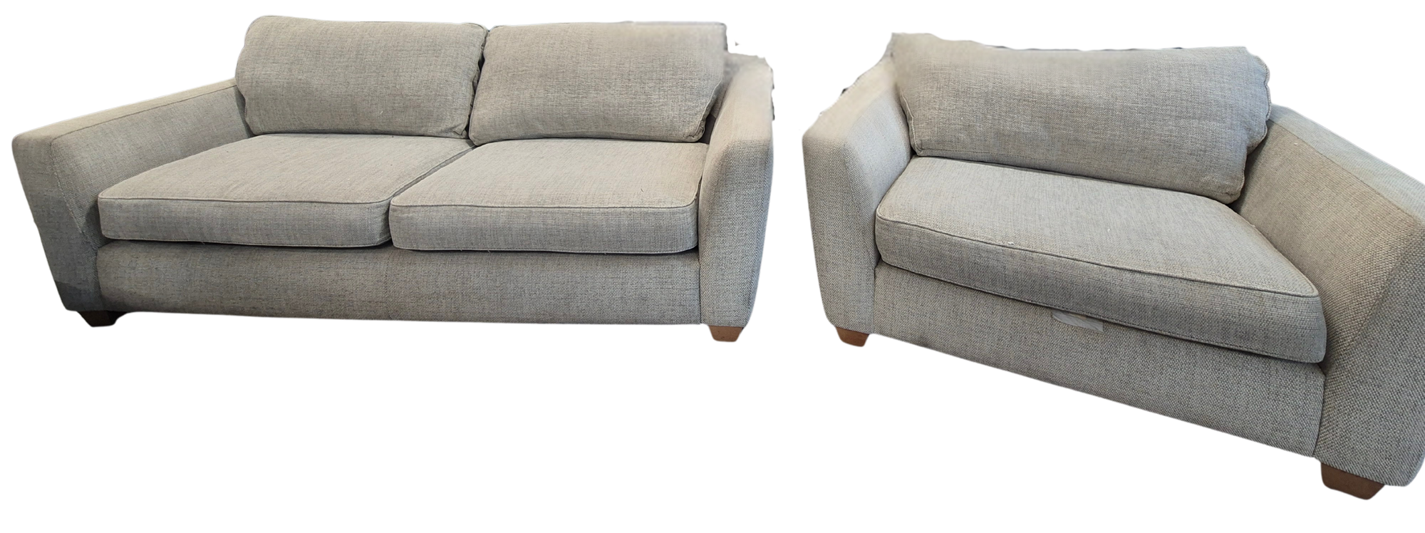 DFS Sophia 3 Seater + Cuddle Chair