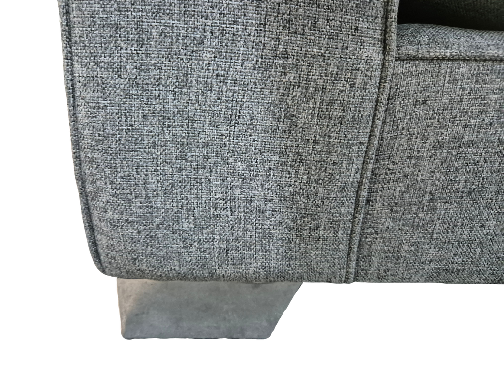 Next Sonoma Mid Grey Right-Hand Facing Chaise Sofa
