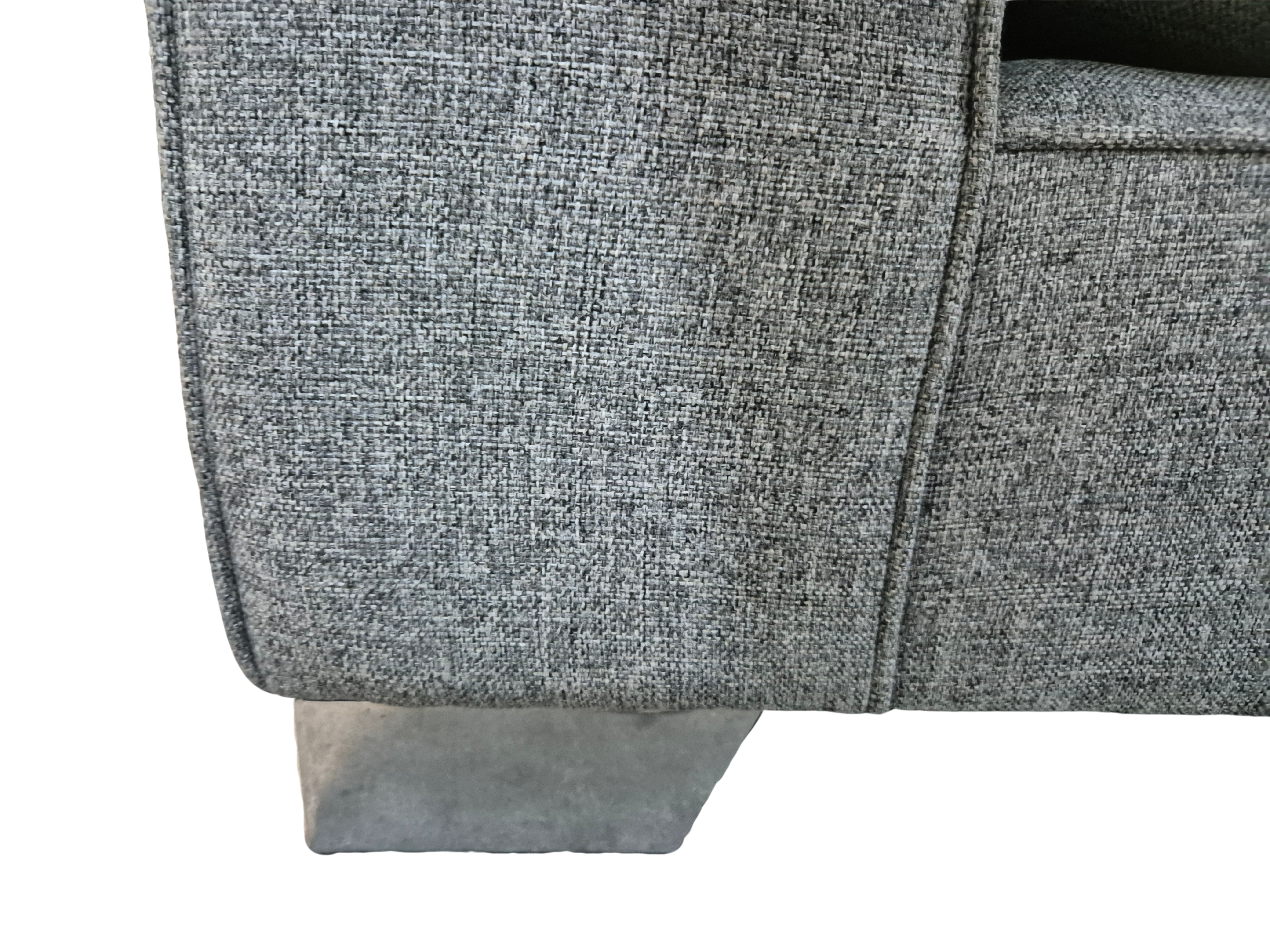 Next Sonoma Mid Grey Right-Hand Facing Chaise Sofa