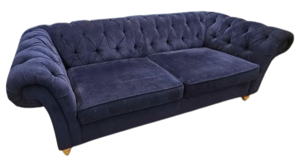 Next Gosford Blue Large 3 Seater