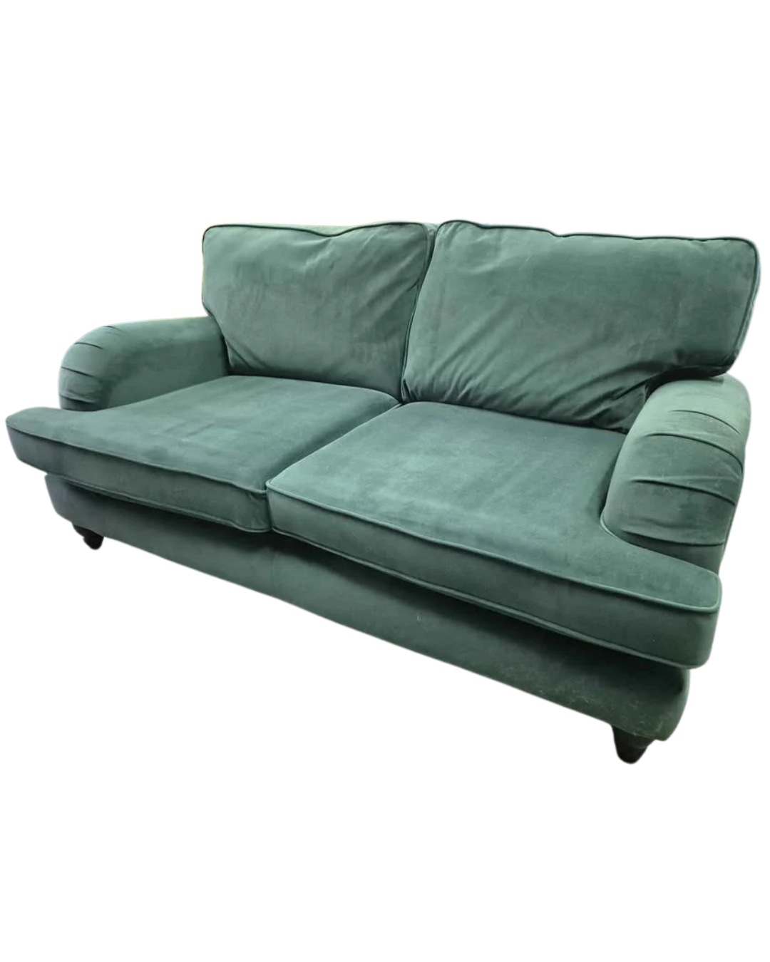 Next Lilly Green Velvet  Sofa