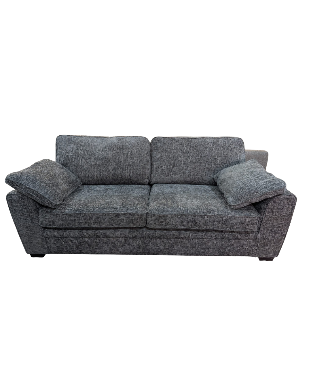 Oak Furniture Land Melbourne Slate Enzo 4 Seater