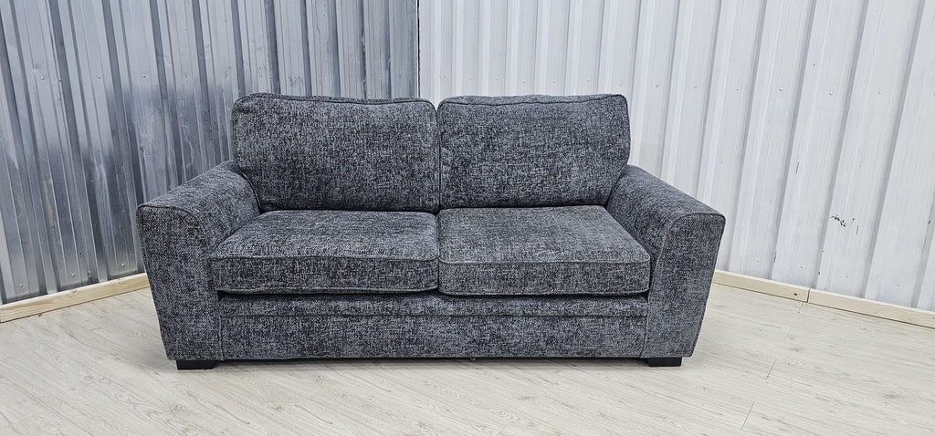 Oak Furniture Land Melbourne Slate Enzo 3 Seater