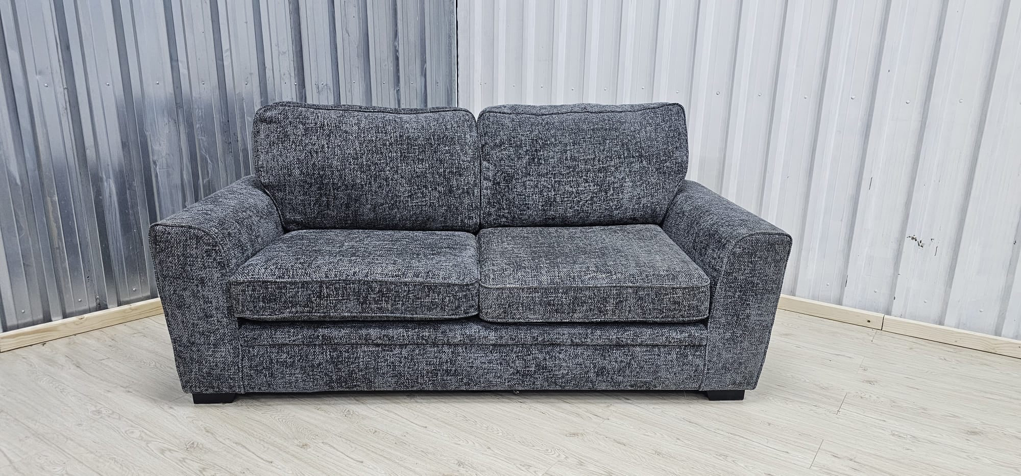 Oak Furniture Land Melbourne Slate Enzo 3 Seater