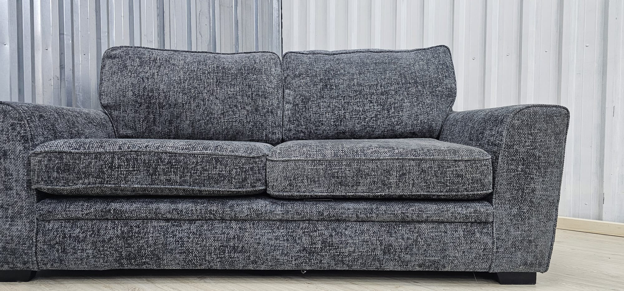 Oak Furniture Land Melbourne Slate Enzo 3 Seater