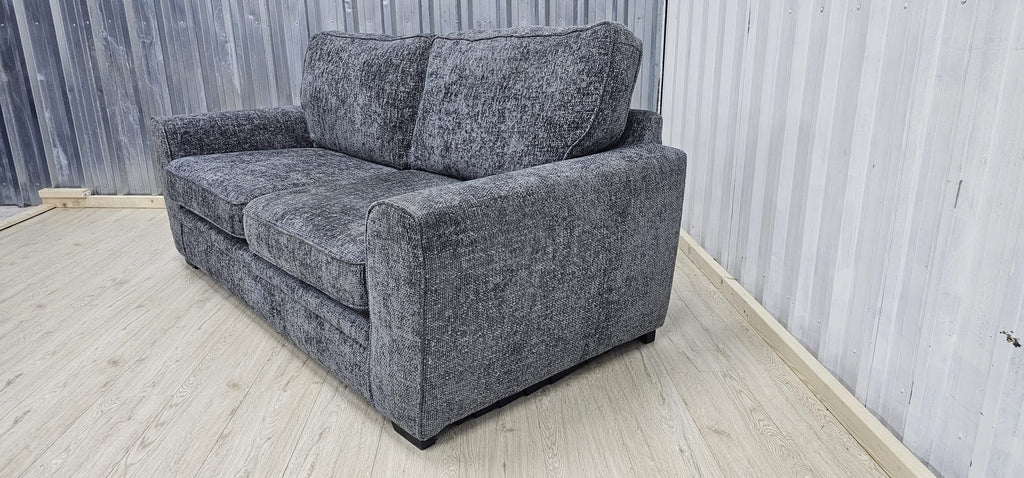 Oak Furniture Land Melbourne Slate Enzo 3 Seater
