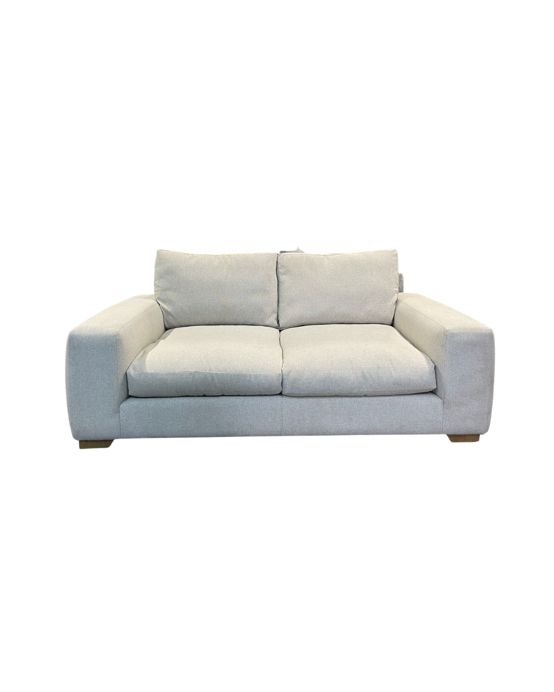 Next Houghton Tweedy Blend Oyster 3 Seater Small Sofa