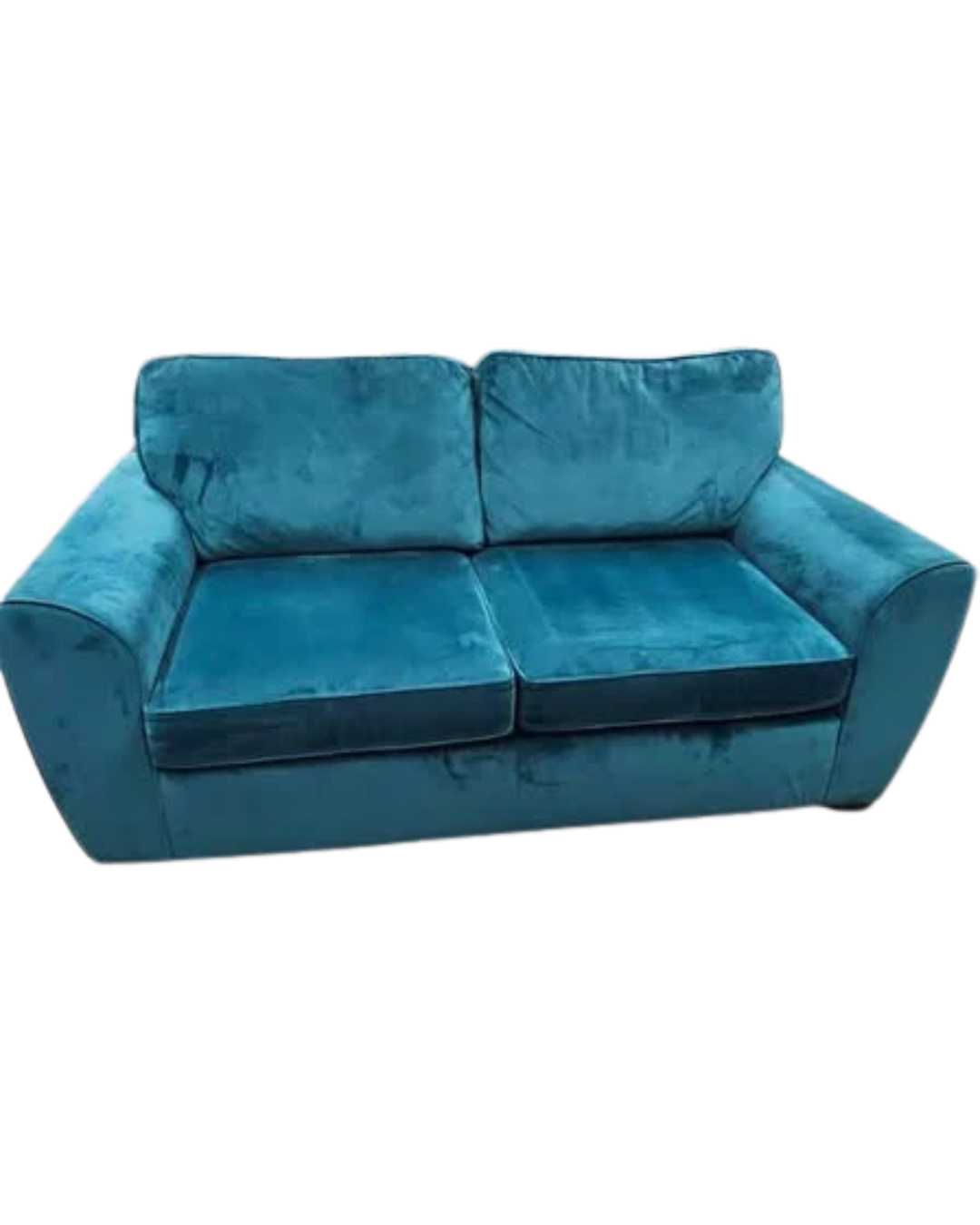 Teal Velvet DFS Orka 2 Seater
