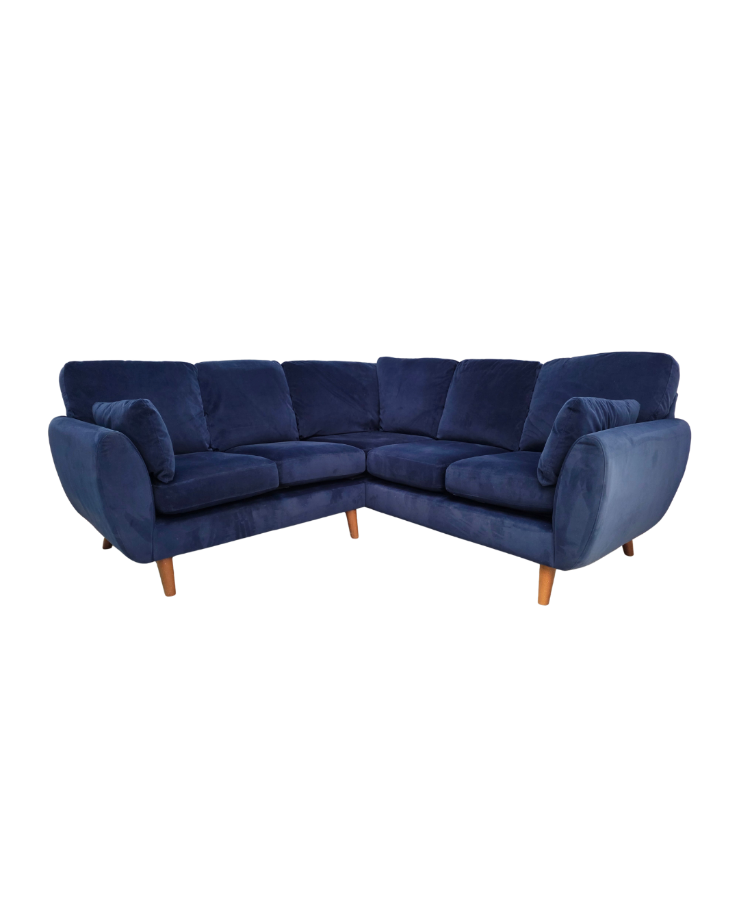 Next Wilson plush velvet easy clean corner